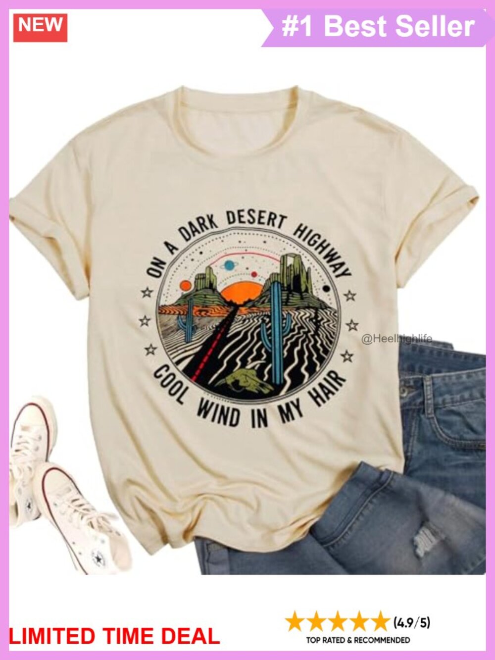 Women's Adventure Graphic Tee Cotton Blend Short Sleeve Hiking Camping Top